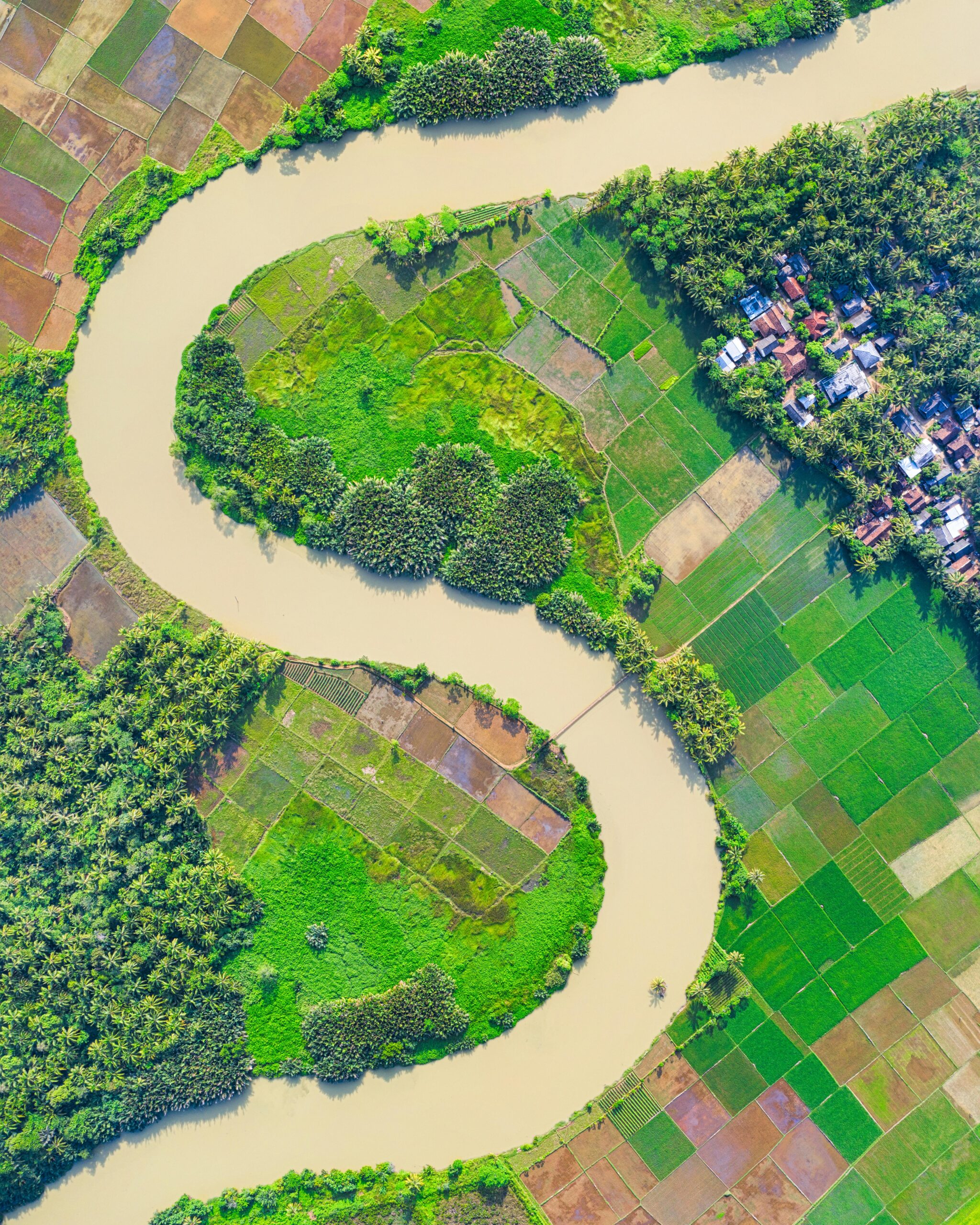 Aerial land view of property we buy for cash.